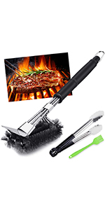stainless steel grill brush