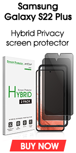 samsung s22 plus privacy screen protector