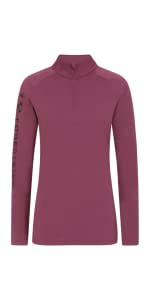 gs equestrian, gse, gs, ladies, womens, base layer, riding, horse, tops, colourful, logo, 1/4 zip