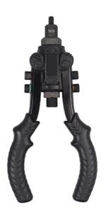 3 in 1 Rivet Gun Reaming Plier Set 10â€ Professional Rivet Nut Gun Tool M3 M4 M5 M6 M8 M10