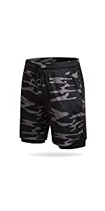 Arcweg Mens Running Shorts Gym 2 in 1 Sports Shorts