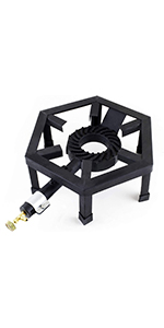 The Burner Is Equipped with A Variable Flame Control Device and the Output Power Up to the Highest