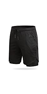 Arcweg Mens Running Shorts Gym 2 in 1 Sports Shorts