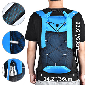 Waterproof Floating Dry Bag Backpack 20L Lightweight Kayak Floatable Drybag Sack