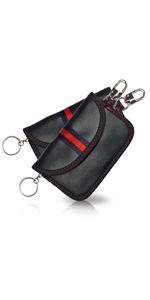 Sevenwalls Farady Pouch/ Side Opening/ Red Line