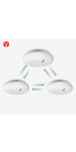 Wireless Interconnected Carbon Monoxide Detector