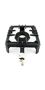 Good workmanship rust-proof durable practical The ring is made of cast iron which makes fire uniform