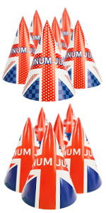 Bunting for Queen Platinum Jubilee Decorations 2022, Union Jack Bunting