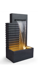 VonHaus Waterfall Cascade Water Feature