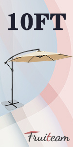 10FT Cantilever Umbrella