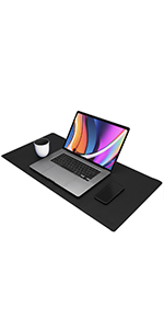 desk mat black 