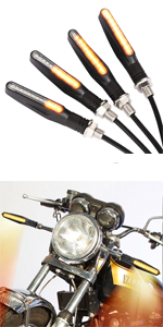 Universal Motorcycle Indicators Flowing Turn Signal Lights