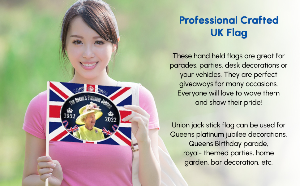 The Queenâ€™s Platinum Jubilee Flags