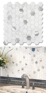 stick on mosaic tiles