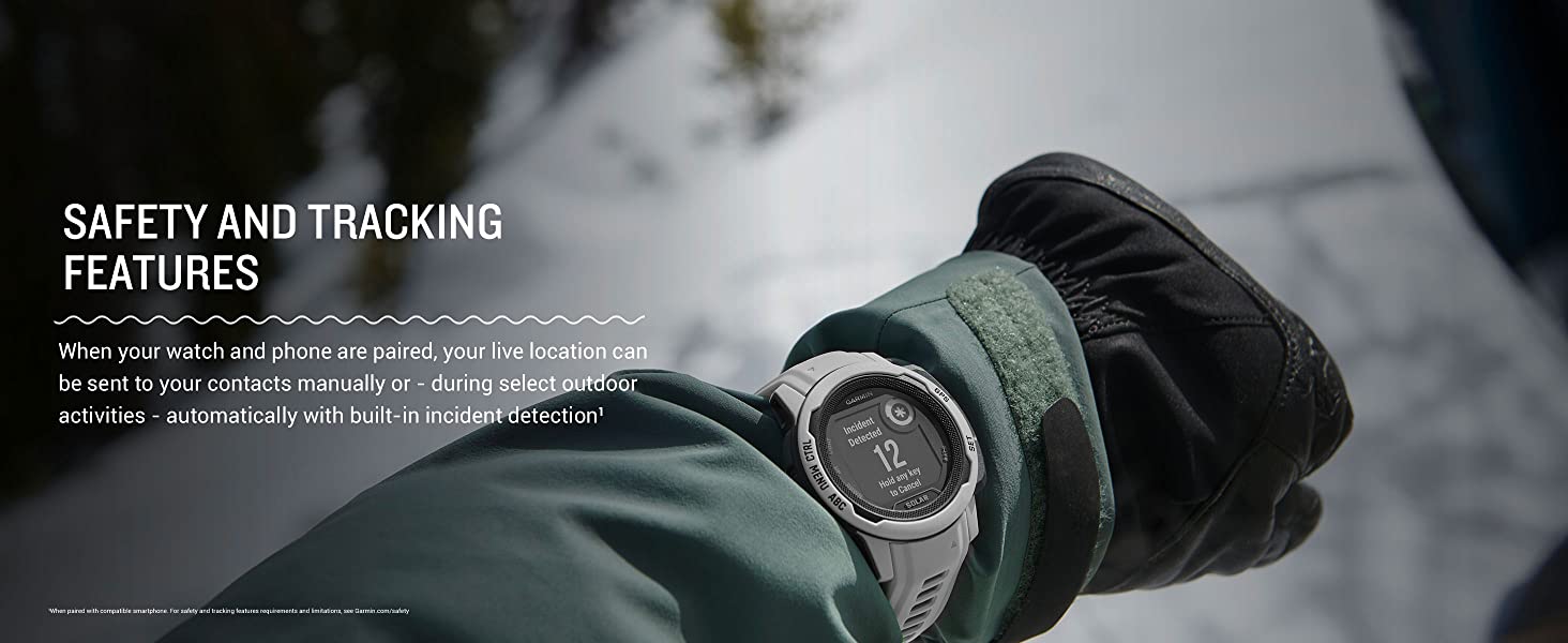 SAFETY AND TRACKING FEATURES