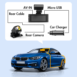 dash cam for cars wide angle night vision and rear front and car camera dashboard camera full hd 