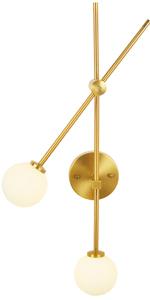 Modern Globe 2 Lights Wall Lamp