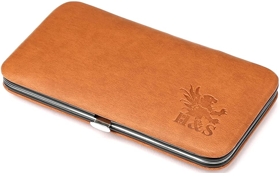 H&S Nail Clippers Manicure Set Grooming Kit for Thick Nails Cuticle Remover Toe Nail Toenail Care