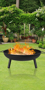 round fire pit