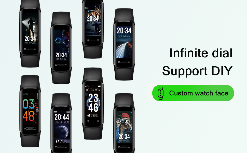 fitness tracker smart watch activity tracker for women man heart rate sleep monitor fitness watch