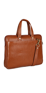 Ladies Leather laptop Bag