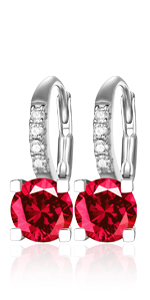 Ruby Earrings