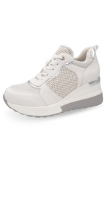 Women wedge trainers