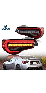 Toyota GT86 2012 2013 2014 2015 2016 2017 2018 rear lights