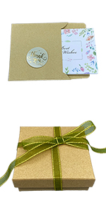 brown jewellery gift box