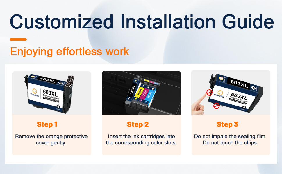 ColorKing 603XL 603 XL compatible for XP-2105 XP-3105 XP-4105