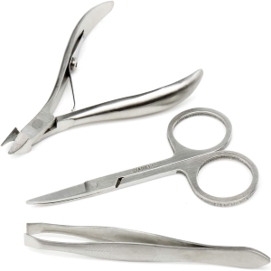 H&S Nail Clippers Manicure Set Grooming Kit for Thick Nails Cuticle Remover Toe Nail Toenail Care