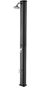 solar heated shower