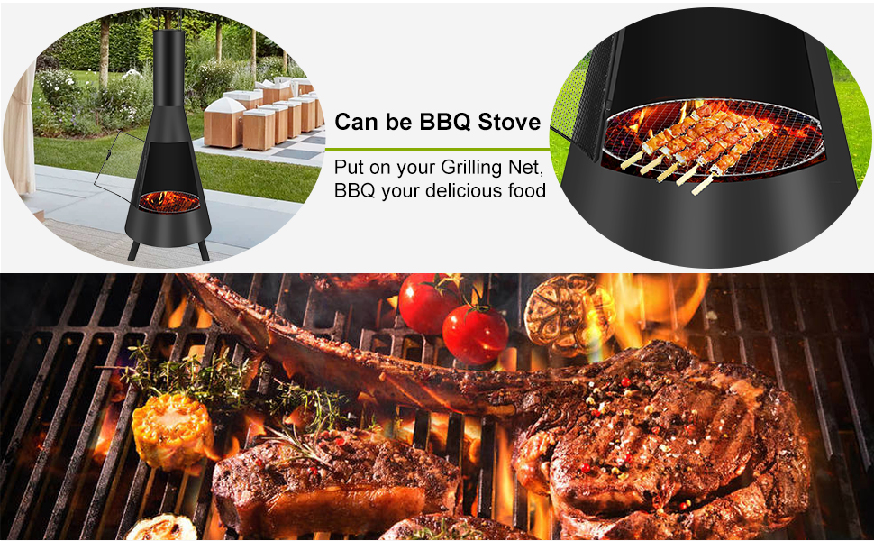Chiminea for Garden