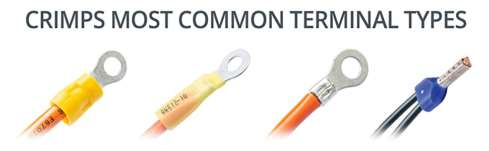 Wirefy crimping tool set 5 pcs kit 4 dies included