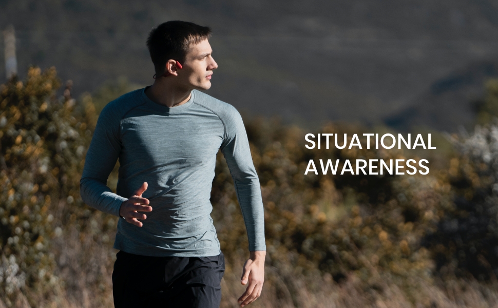 Compact size maximizes open-ear comfort