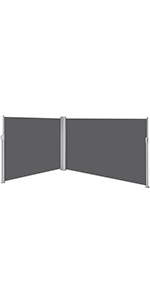 Double Folding Side Awning