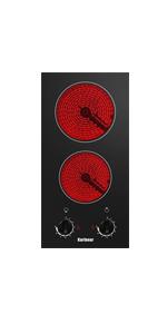 30CM 2 ZONES CERAMIC HOB