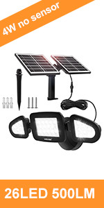 solar lights outdoor garden wall