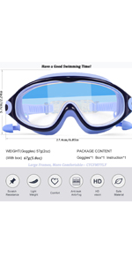 boys swimming goggles&girls swimming goggles
