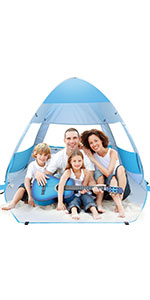 uv pop up tent