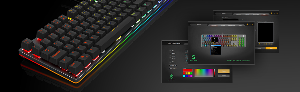 Mechanical Keyboard Blue Switches