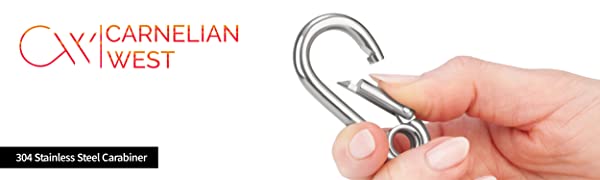 steel carabiner