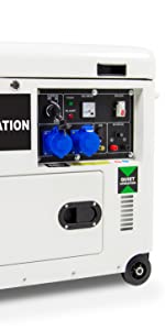 Wolf 6500w Diesel Generator