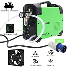 Reboot Plasma Cutter 50 amp Inverter HF Cutting Clean Cut 12-15mm Contact air Plasma Cutting