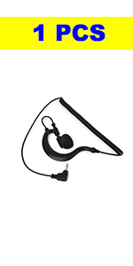 G Shape listen only headset