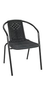 black chair