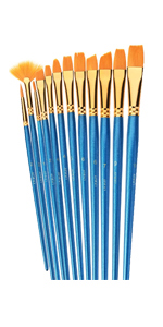 Paintbrushes Acrylic Painting Supplies Paint Brushes