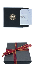 black jewellery gift box