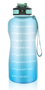 2l water bottle with straw