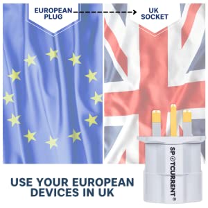 german to uk Plug adapter